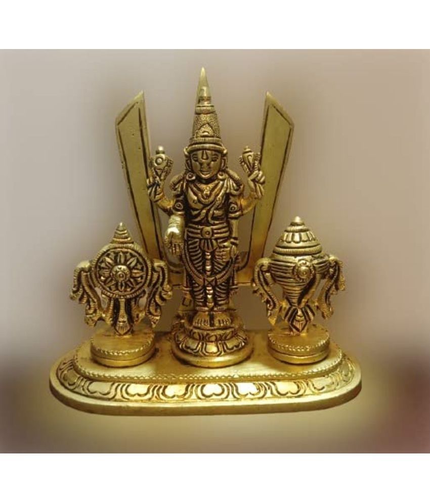     			Heaven Decor Brass Balaji Idol ( 10 cm )