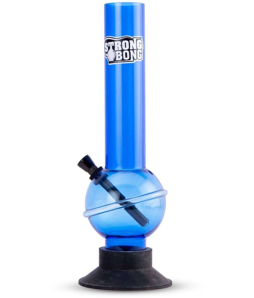     			STRONG BONG 10 inch Classic Acrylic Bong |  Waterpipe - Blue