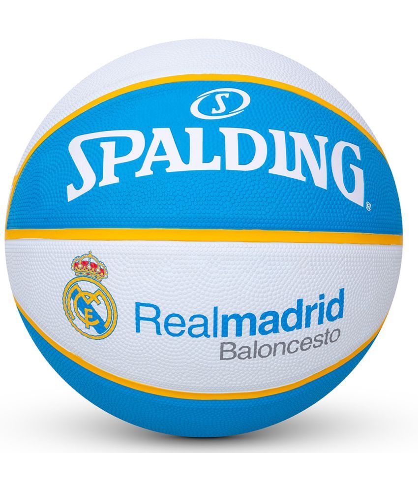     			Spalding 7 Rubber Basketball