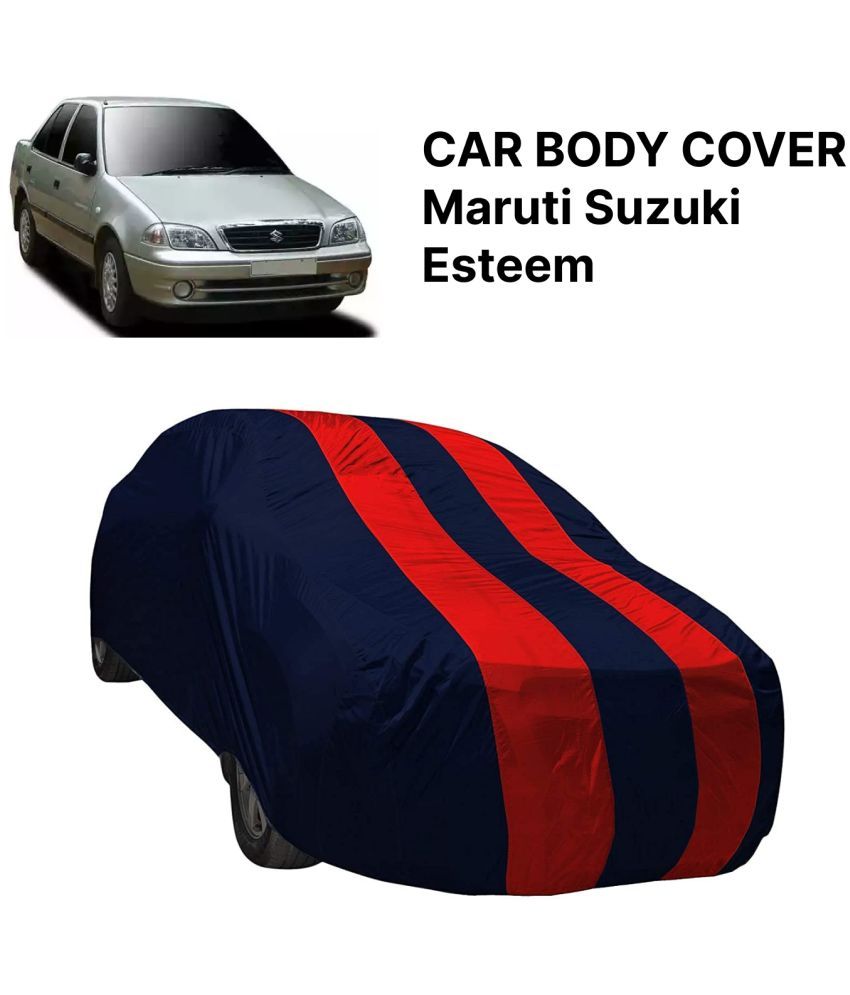     			AKSMIT Car Body Cover for Maruti All Car Models Without Mirror Pocket ( Pack of 1 ) , Multicolor