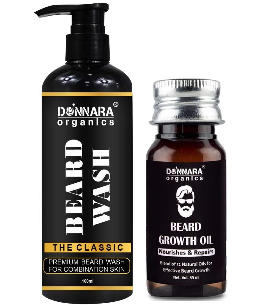     			Donnara Organics Beard Wash 130 mL Pack of 2