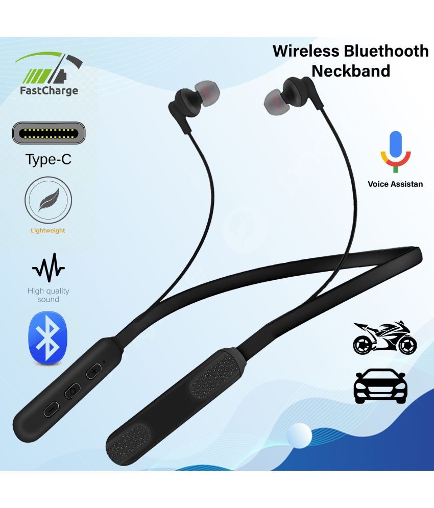     			HUG PUPPY In-the-ear Bluetooth Headset with Upto 7h Talktime Noise Cancellation - Black