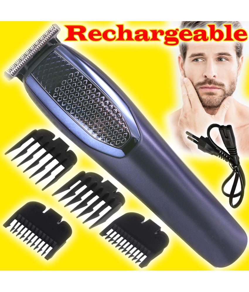     			JMALL Rechargeable Blue Cordless Beard Trimmer With 40 minutes Runtime