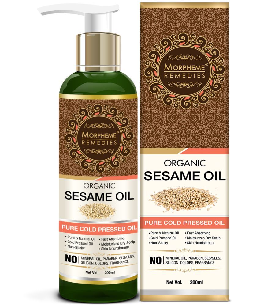     			Morpheme Remedies Moisturizing Sesame Oil 200 ml ( Pack of 1 )