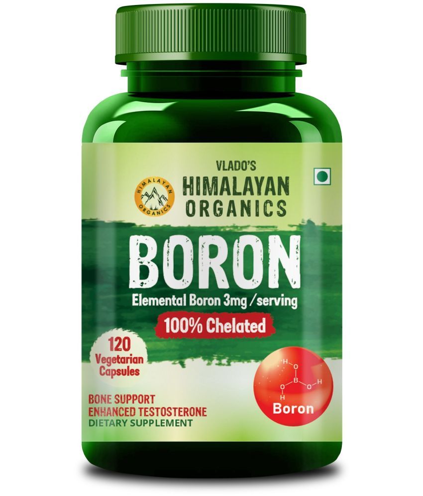     			Vlado's Himalayan Organics Boron Advanced Chelated 3mg Supplement 120 no.s