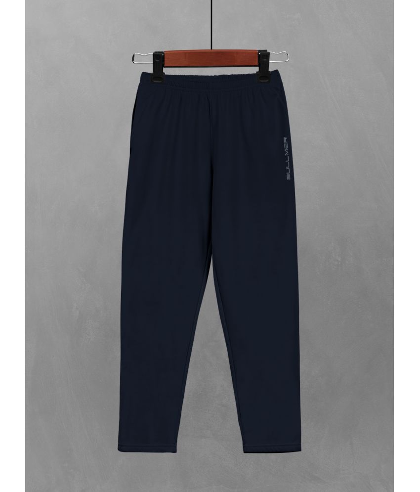     			BULLMER Navy Blue Cotton Blend Men's Trackpants ( Pack of 1 )