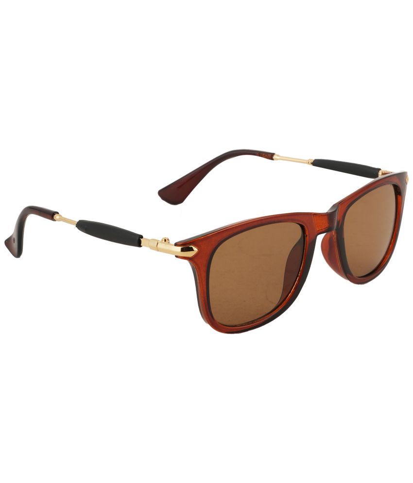     			Bayberry Brown Square Sunglasses ( Pack of 1 )