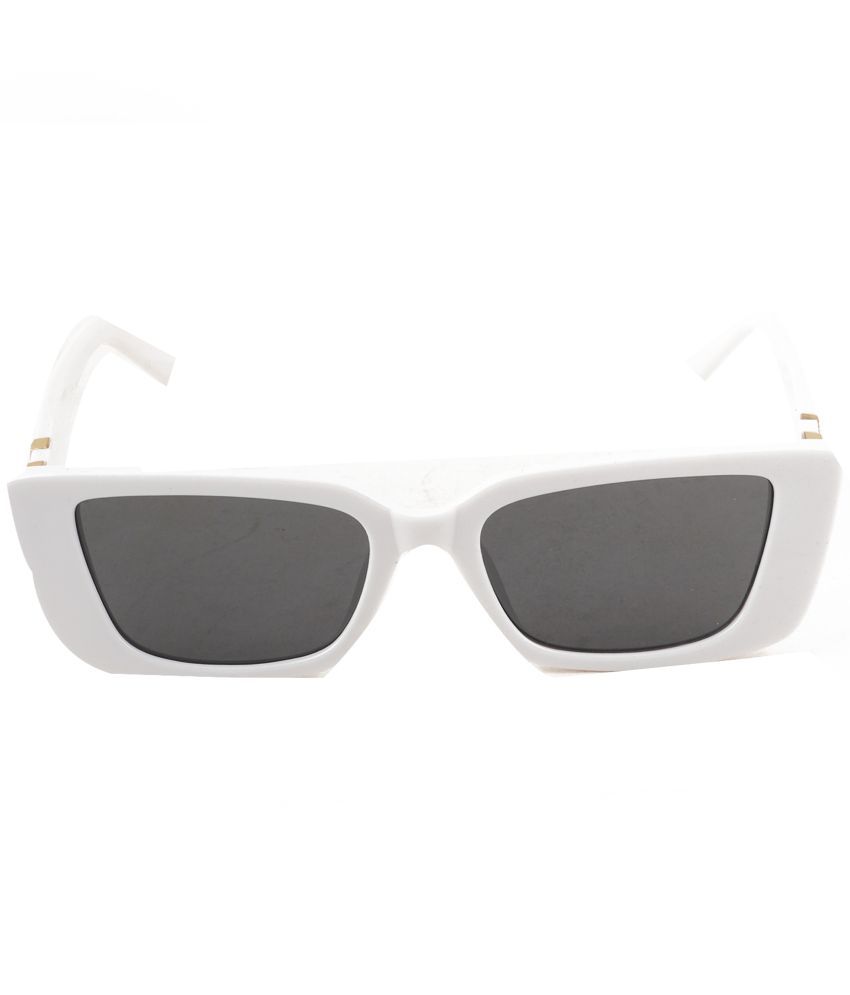     			Bayberry White Cat Eye Sunglasses ( Pack of 1 )