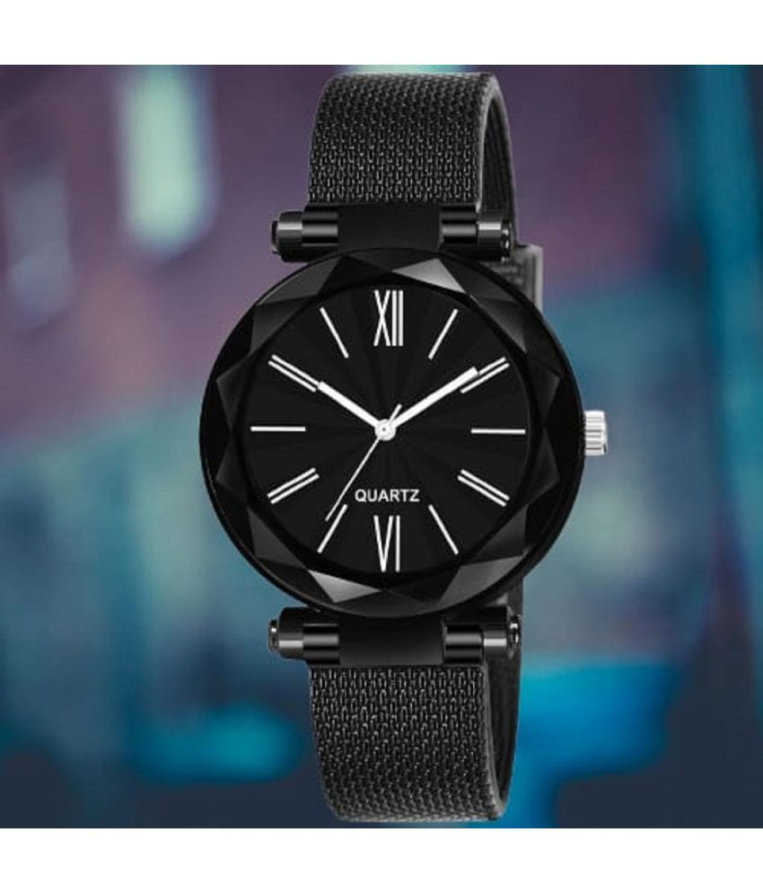     			DECLASSE Black Resin Analog Womens Watch