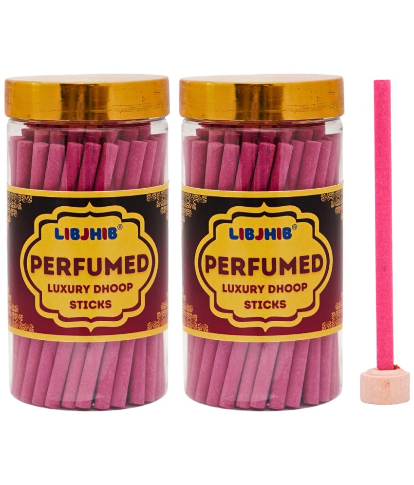     			Libjhib Incense Dhoop Sticks Perfumed Scented 120 gm ( Pack of 2 )