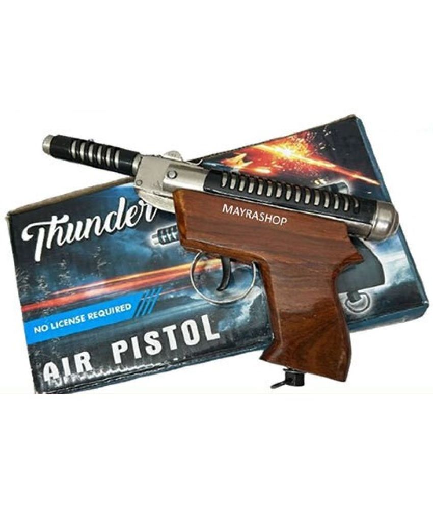     			Wooden Thunder 07 Air Gun Metal 200 Pellets Free