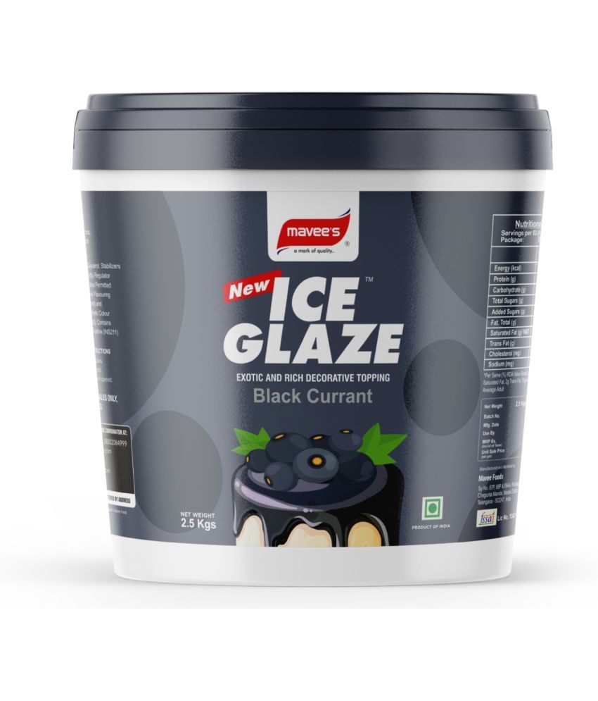     			mavee's Ice Glaze - Black Currant, Premium Gels and Glazing Solutions 2.5 kg