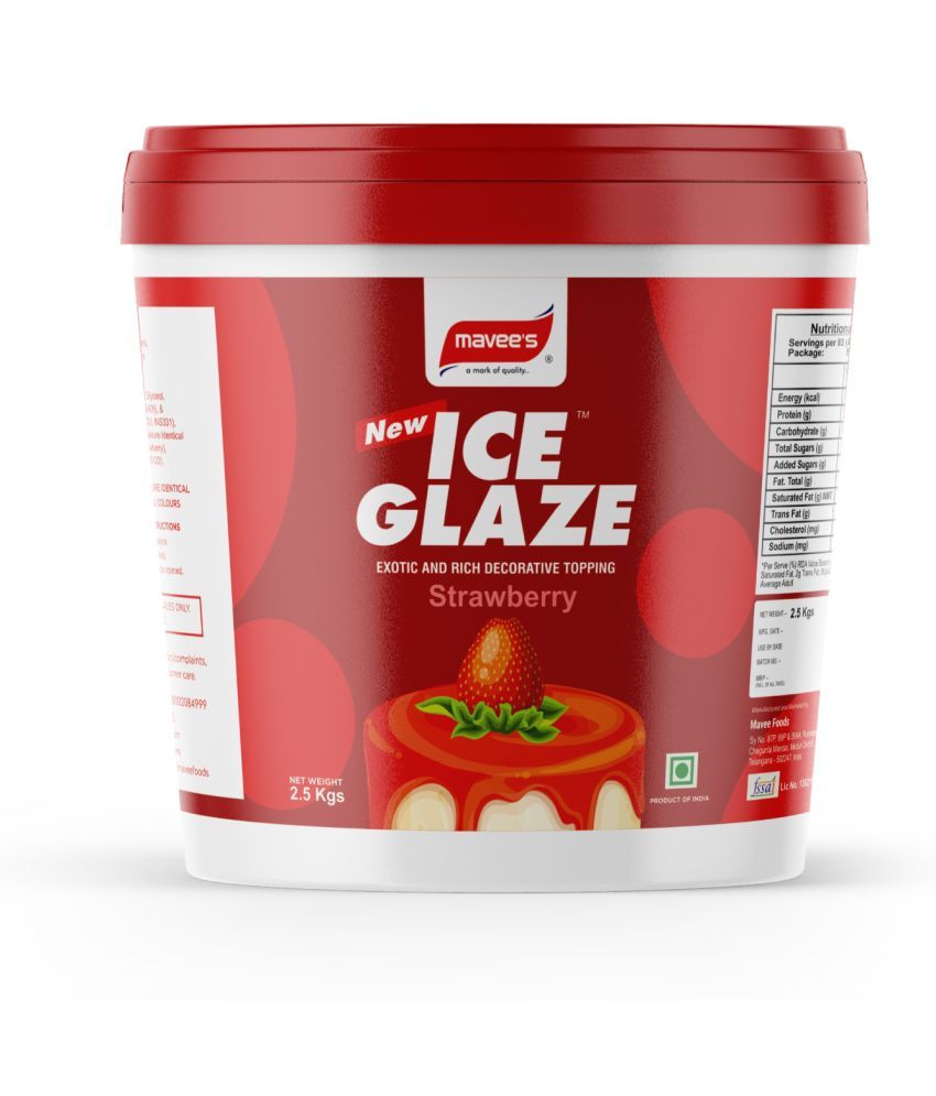     			mavee's Ice Glaze - Strawberry, Premium Gels and Glazing Solutions 2.5 kg