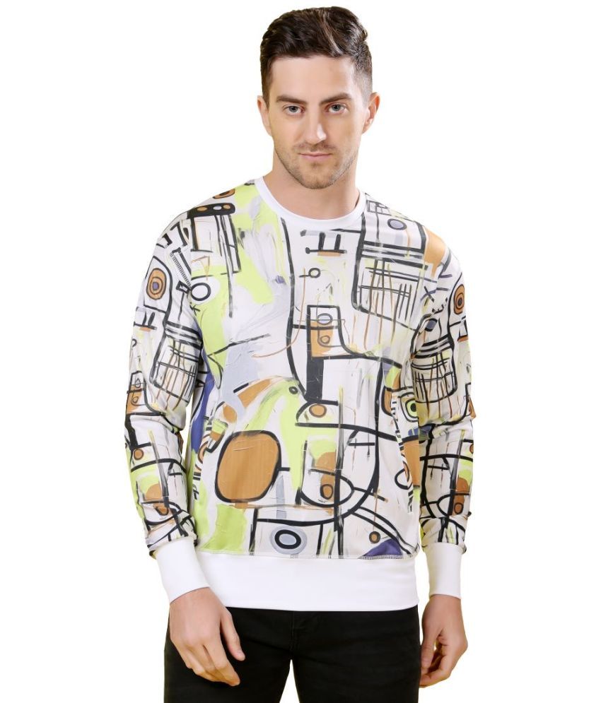     			yellow tree Polyester Round Neck Men's Sweatshirt - Multicolor ( Pack of 1 )