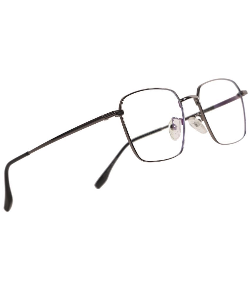     			Admire Black Rimless Rectangular Computer Glasses ( Pack of 1 )