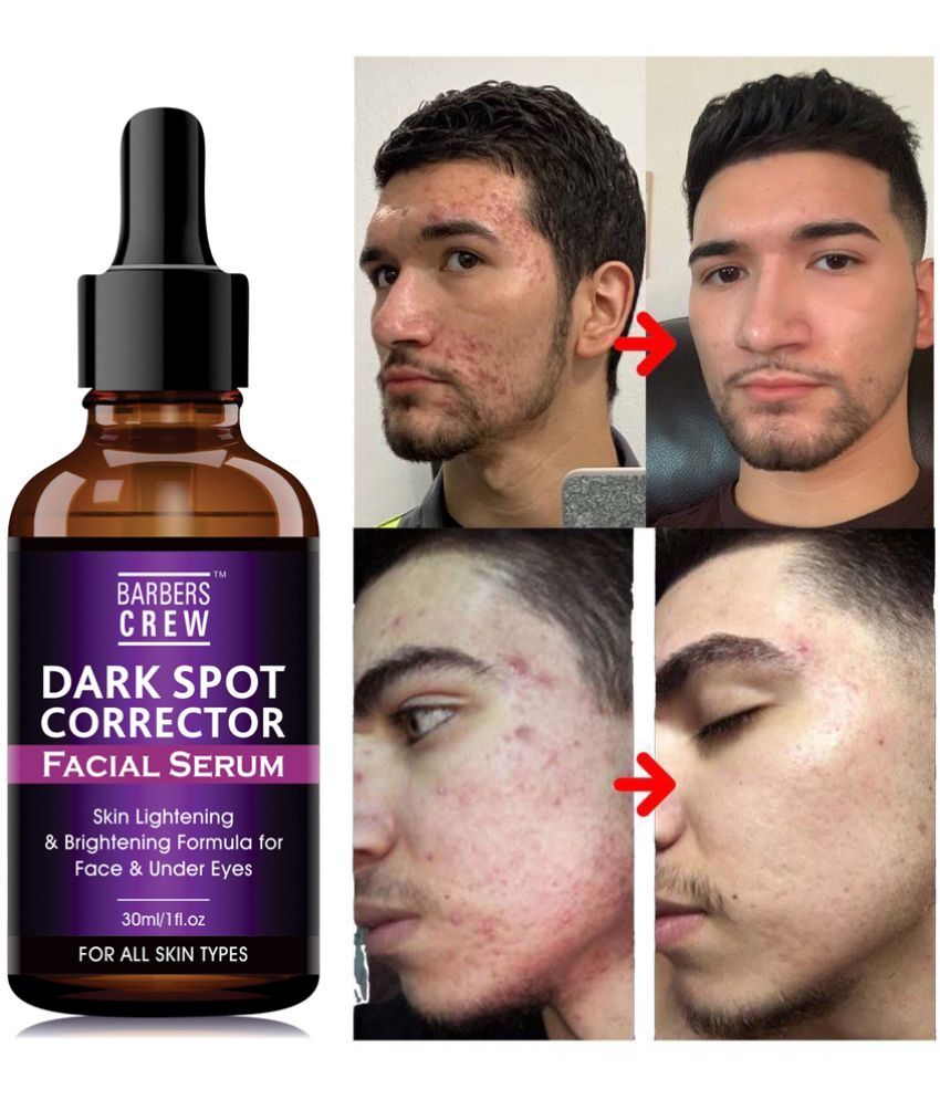     			Barbers Crew Face Serum Vitamin C Spot Removal For All Skin Type ( Pack of 1 )