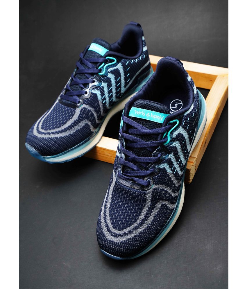     			Heris & Hemly HNH-7095_Navy Navy Men's Sports Running Shoes