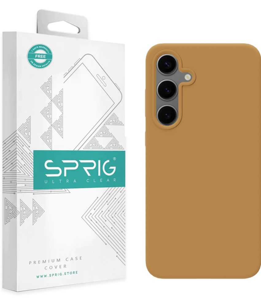     			Sprig Plain Cases Compatible For Silicon Samsung Galaxy S24 Plus ( Pack of 1 )