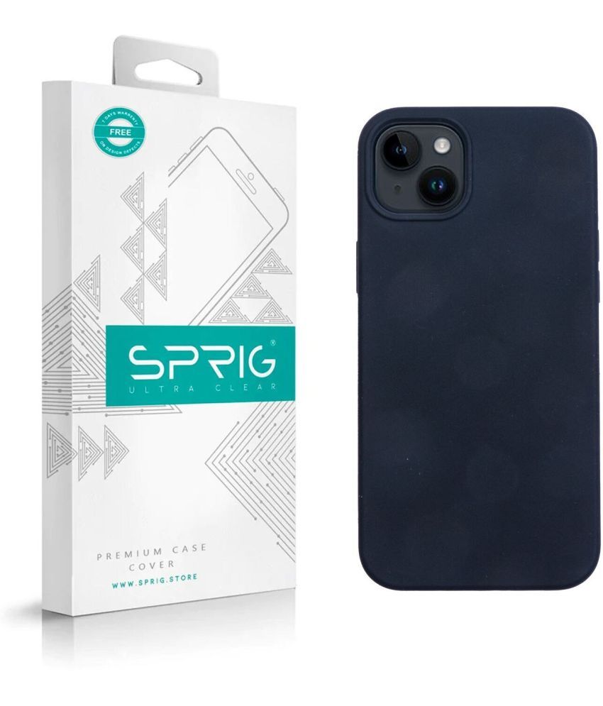     			Sprig Plain Cases Compatible For Silicon Apple Iphone 14 Plus ( Pack of 1 )