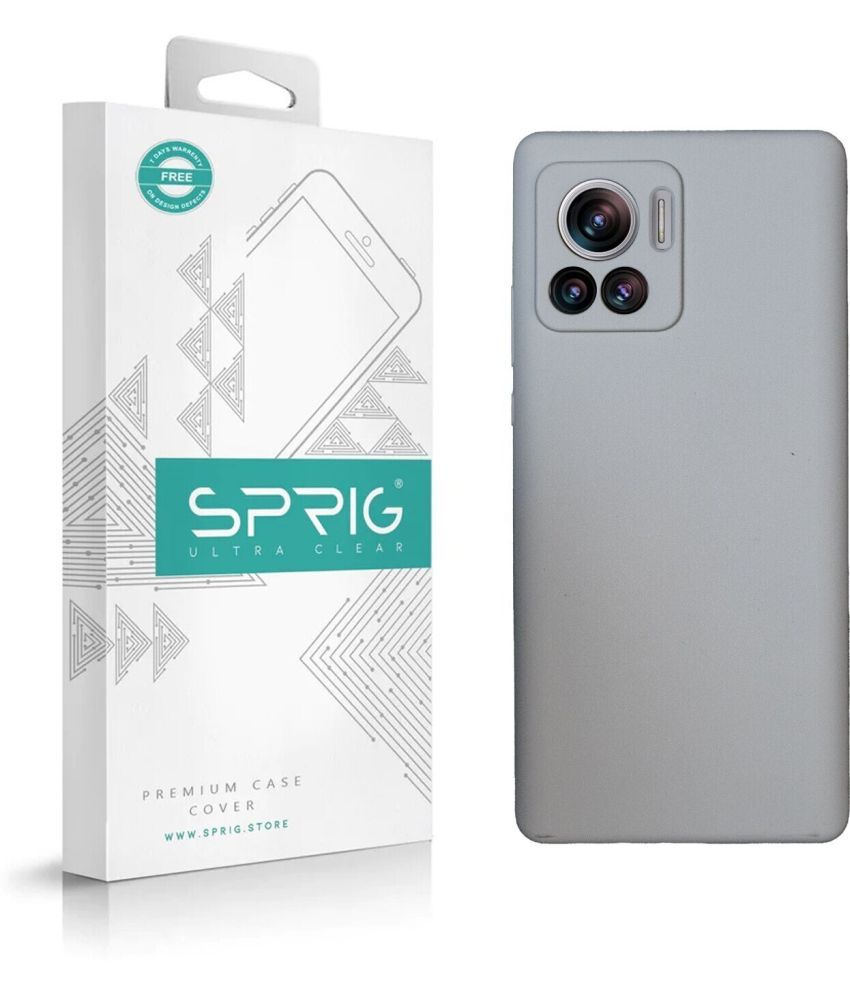     			Sprig Plain Cases Compatible For Silicon Motorola Edge 30 Ultra ( Pack of 1 )