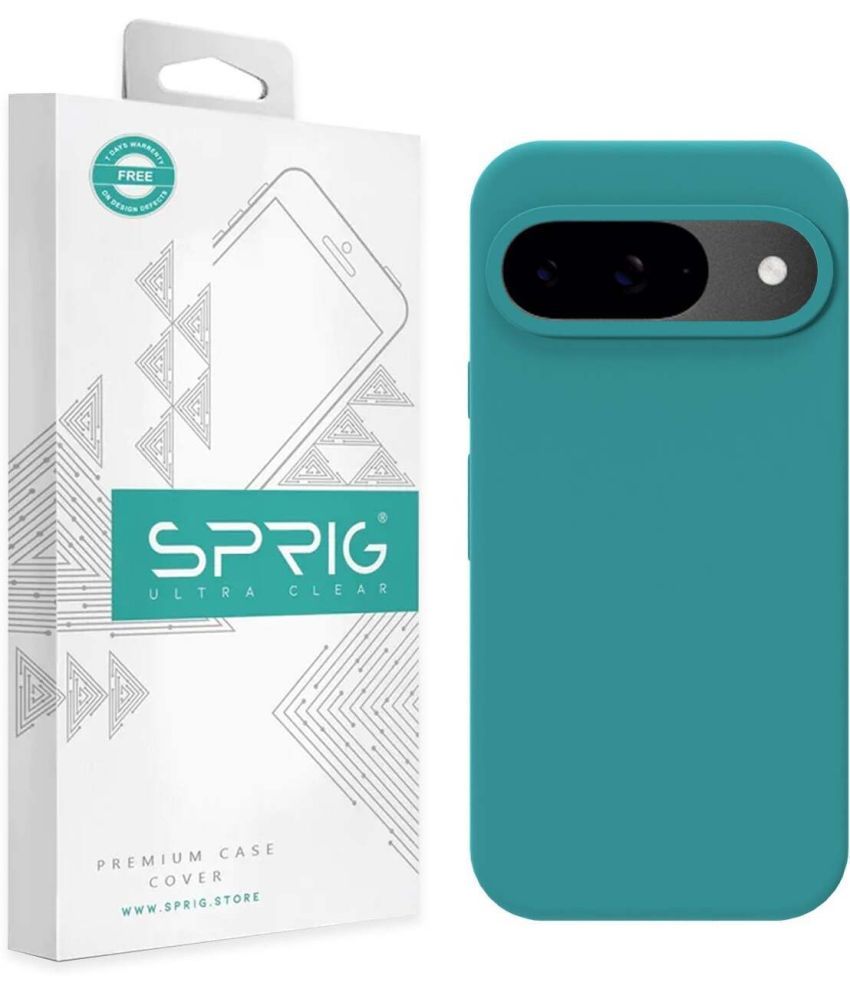     			Sprig Plain Cases Compatible For Silicon Google Pixel 9 ( Pack of 1 )