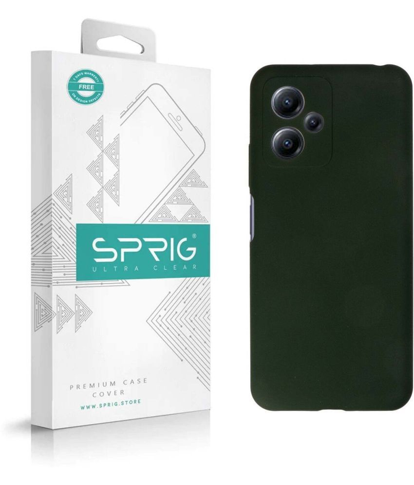     			Sprig Plain Cases Compatible For Silicon Redmi Note 12 5G ( Pack of 1 )