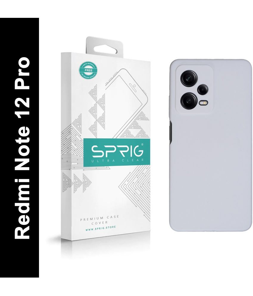     			Sprig Plain Cases Compatible For Silicon Redmi Note 12 Pro Plus ( Pack of 1 )