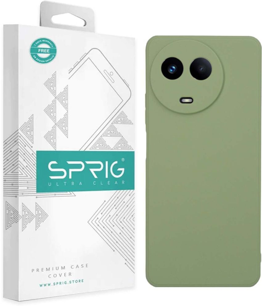     			Sprig Plain Cases Compatible For TPU Glossy Cases Realme Narzo 60X 5G ( Pack of 1 )