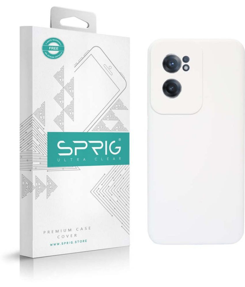     			Sprig Plain Cases Compatible For Silicon Oneplus Nord Ce 2 5G ( Pack of 1 )