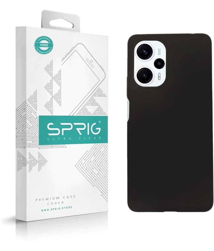     			Sprig Plain Cases Compatible For Silicon Poco F5 5G ( Pack of 1 )