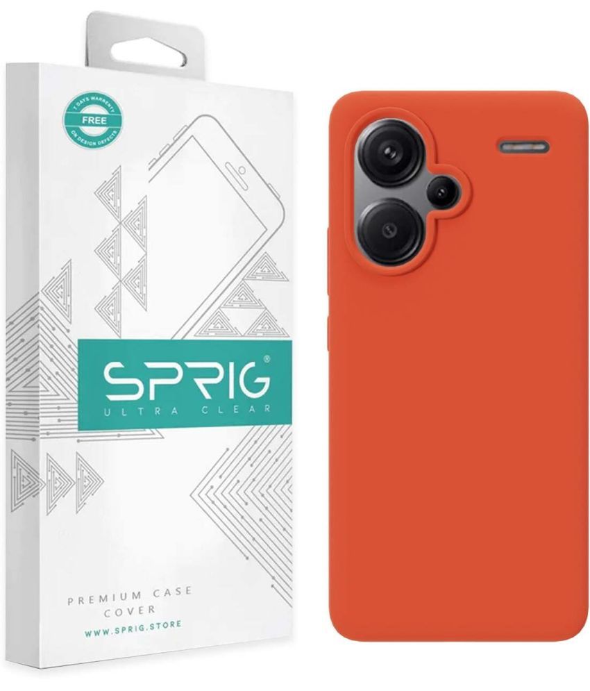     			Sprig Plain Cases Compatible For Silicon Redmi Note 13 Pro Plus ( Pack of 1 )