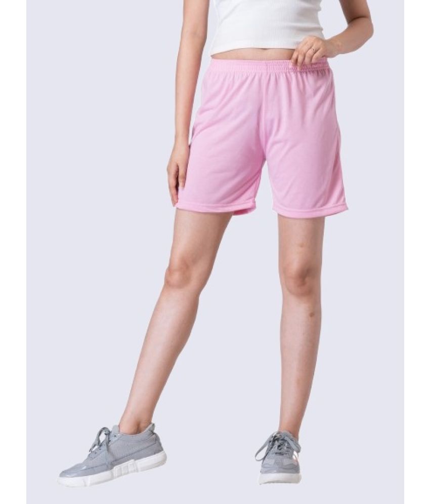     			powermerc Poly Cotton Hot Pants - Pink Single