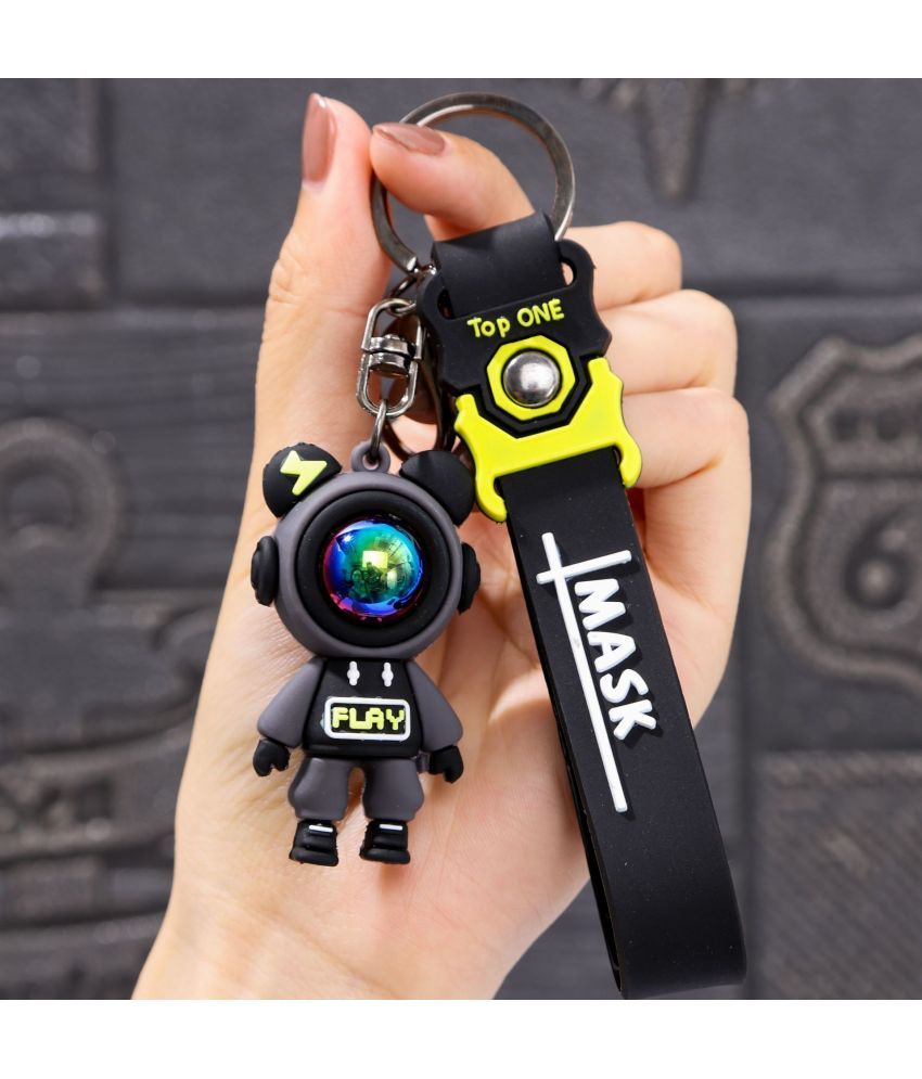     			Flenzy Black Key Chain ( Pack of 1 )