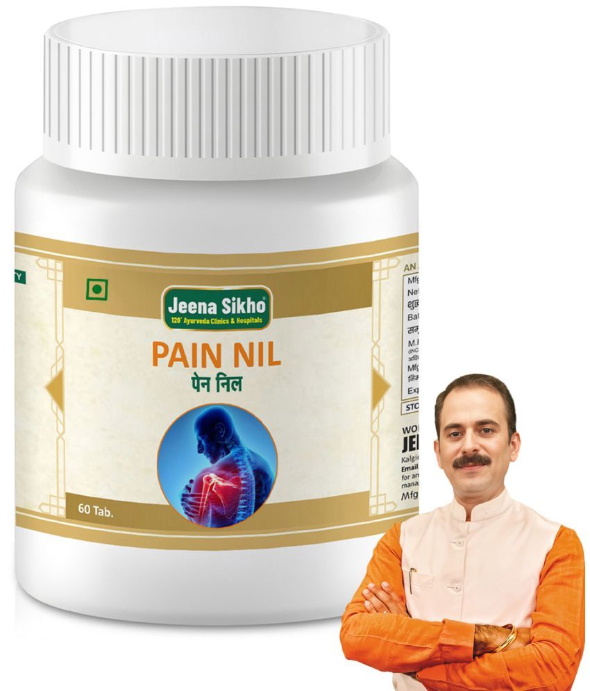     			Jeena Sikho Pain Nil | Ayurvedic Supplements For Relieving Pain & Discomfort, 60 Tablets