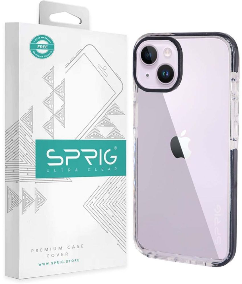     			Sprig Plain Cases Compatible For Polycarbonate Apple Iphone 13 ( Pack of 1 )