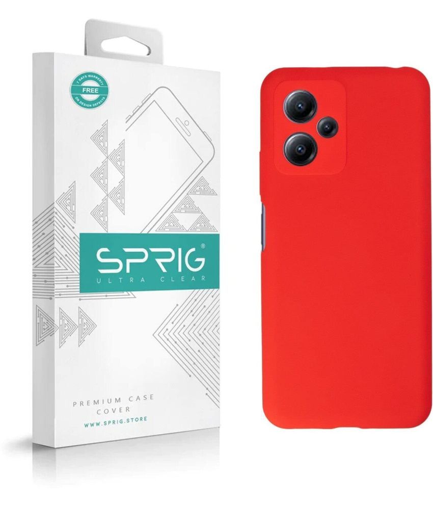     			Sprig Plain Cases Compatible For Silicon Redmi Note 12 5G ( Pack of 1 )