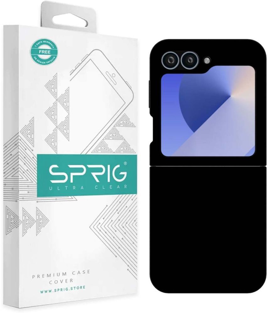     			Sprig Plain Cases Compatible For Silicon Samsung Galaxy Z Flip 6 ( Pack of 1 )