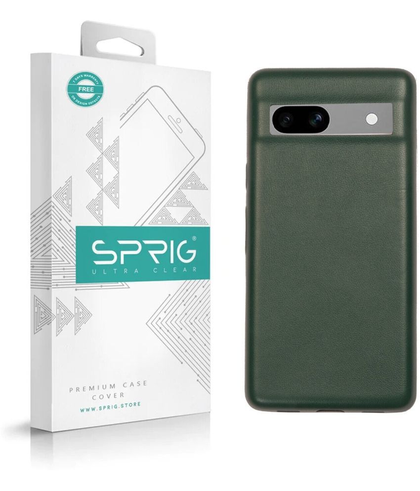     			Sprig Plain Cases Compatible For Leather Google Pixel 7A 5G ( Pack of 1 )