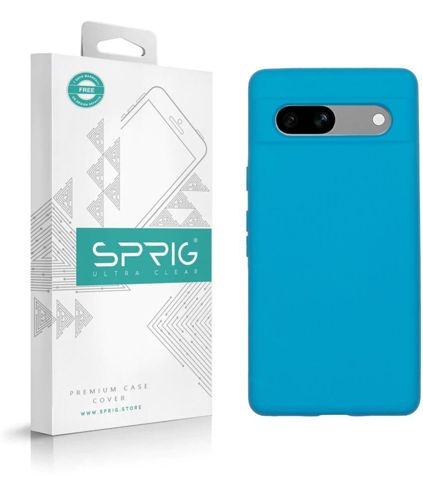     			Sprig Plain Cases Compatible For Silicon Google Pixel 7A 5G ( Pack of 1 )