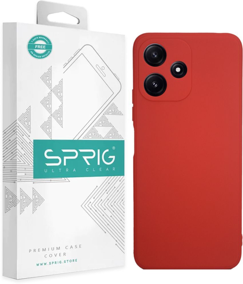     			Sprig Plain Cases Compatible For TPU Glossy Cases Mi 12 5G ( Pack of 1 )