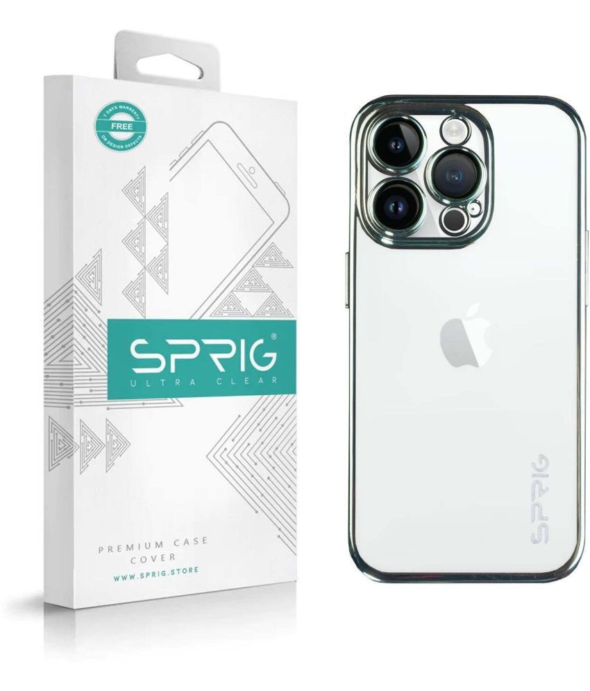     			Sprig Plain Cases Compatible For Polycarbonate Apple Iphone 14 Pro ( Pack of 1 )