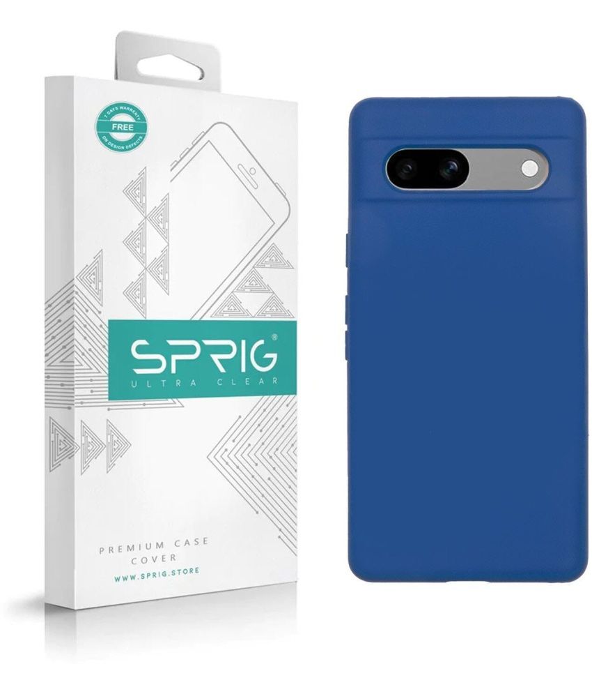     			Sprig Plain Cases Compatible For Silicon Google Pixel 7A 5G ( Pack of 1 )