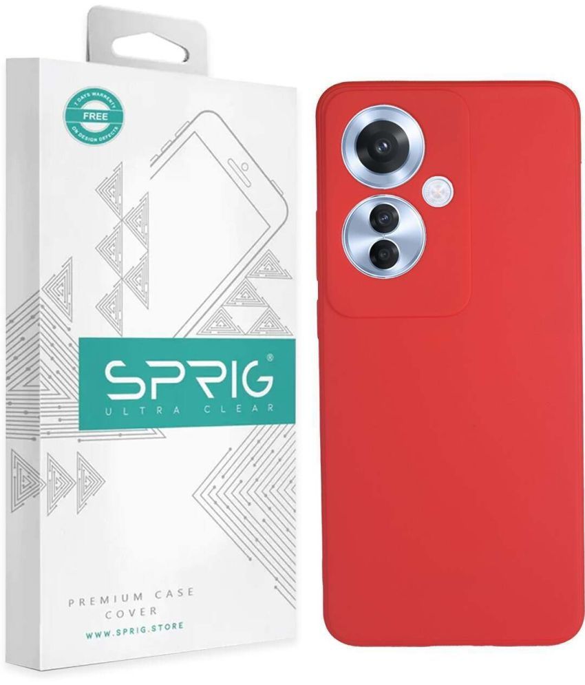     			Sprig Plain Cases Compatible For TPU Glossy Cases Oppo F25 Pro 5G ( Pack of 1 )