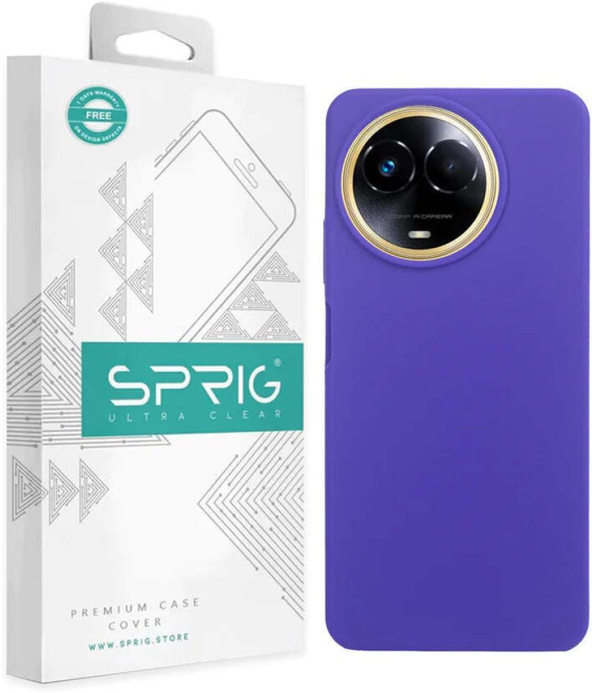     			Sprig Plain Cases Compatible For Silicon Realme C67 5G ( Pack of 1 )