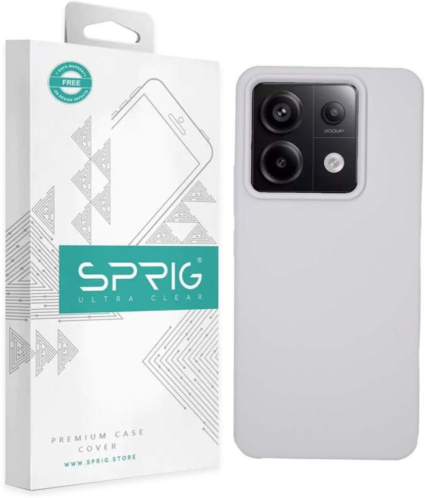     			Sprig Plain Cases Compatible For Silicon Redmi Note 13 Pro ( Pack of 1 )