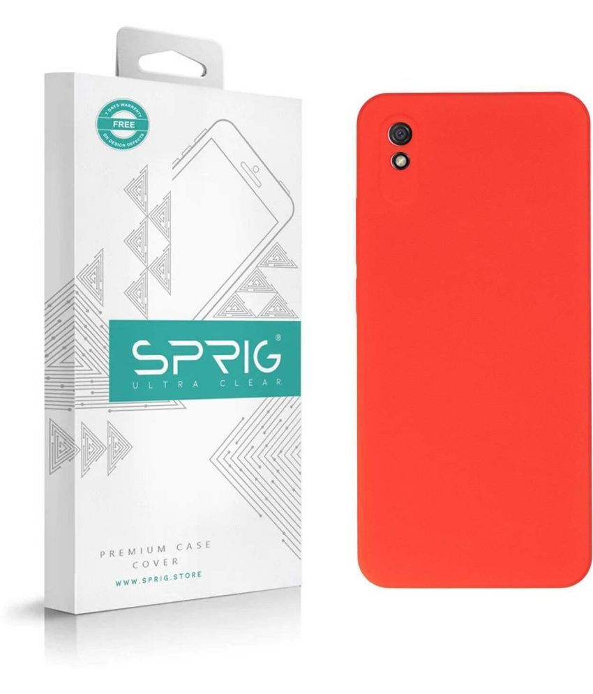     			Sprig Plain Cases Compatible For TPU Glossy Cases Mi Redmi 9I Sport ( Pack of 1 )