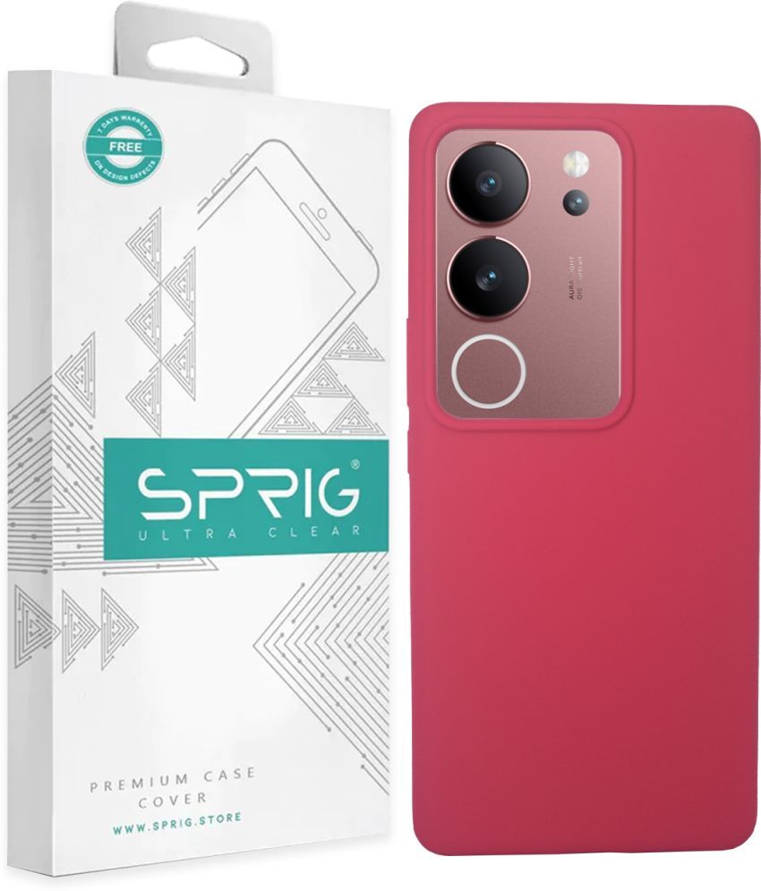     			Sprig Plain Cases Compatible For Silicon Vivo V29 Pro ( Pack of 1 )