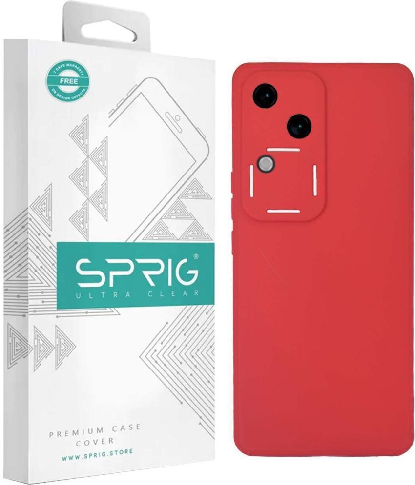     			Sprig Plain Cases Compatible For TPU Glossy Cases Vivo V30 ( Pack of 1 )