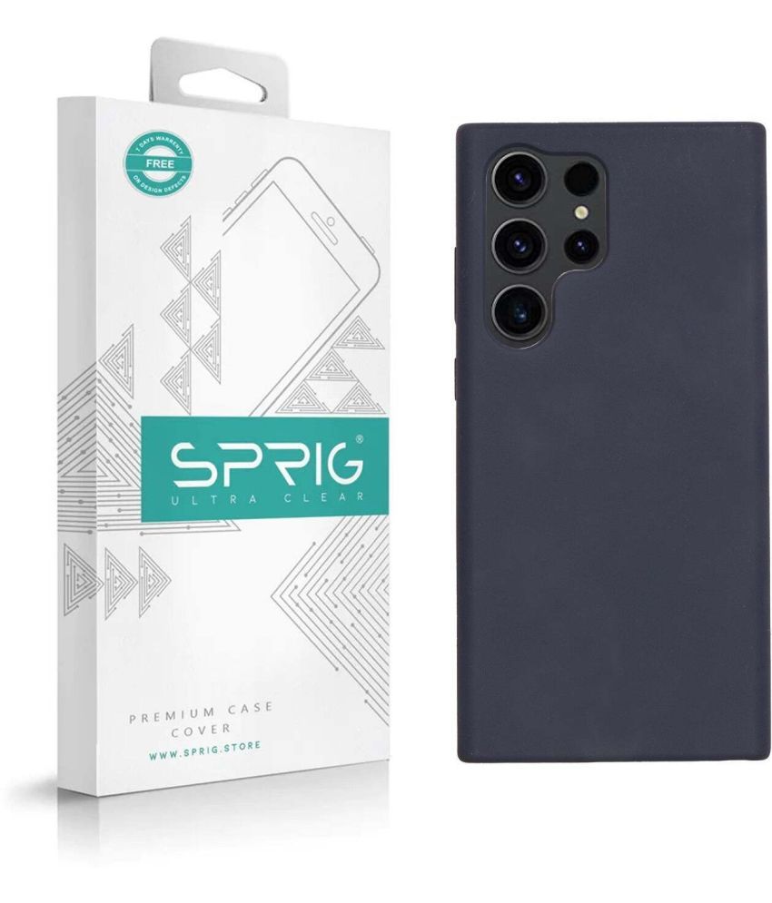     			Sprig Plain Cases Compatible For Silicon Samsung Galaxy S24 Ultra ( Pack of 1 )