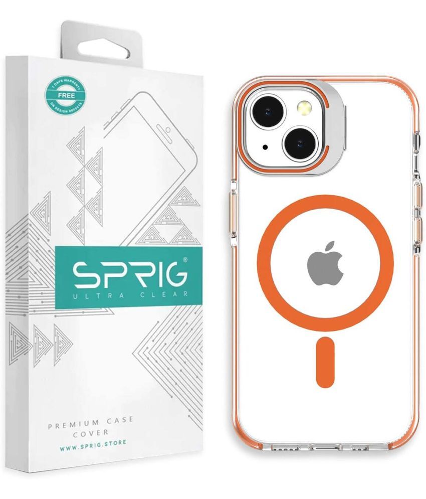     			Sprig Plain Cases Compatible For Polycarbonate Iphone 15 ( Pack of 1 )